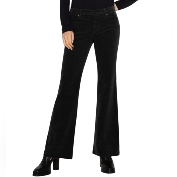 Liverpool Pants - Liverpool Los Angeles Hannah flare corduroy pants size 12/31